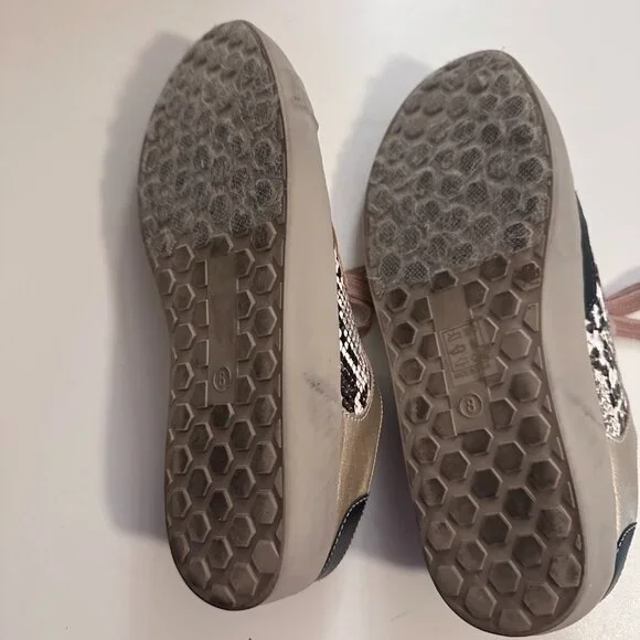 Snake Skin Slide-On Sneakers - Picture 2 of 3